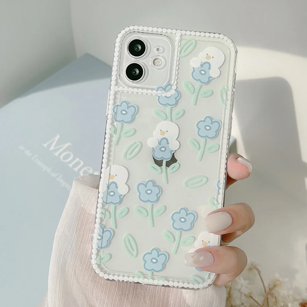 Lovely Flower Clear Phone Case For iPhone 11 12 13 Pro Max 13 Mini XR XS Max X 7 8 Plus SE 2020 Lens Protection Soft Back Covers
Lovely Flower Clear Phone Case For iPhone 11 12 13 Pro Max 13 Mini XR XS Max X 7 8 Plus SE 2020 Lens Protection Soft Back Covers