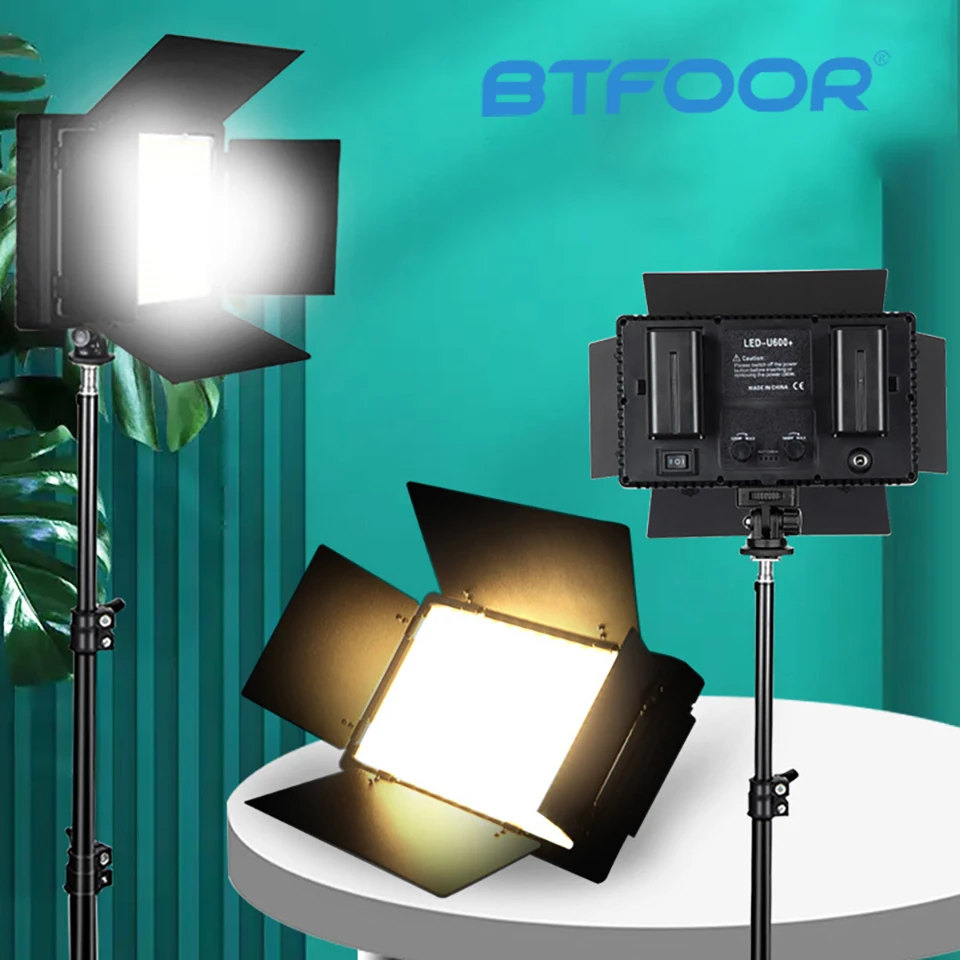 LED Video Light Panel Kit With Adjustable Tripod Bi-Color 3200K-5500K Photographic Photo Studio Lighting Camera Photography Lamp
LED Video Light Panel Kit With Adjustable Tripod Bi-Color 3200K-5500K Photographic Photo Studio Lighting Camera Photography Lamp
