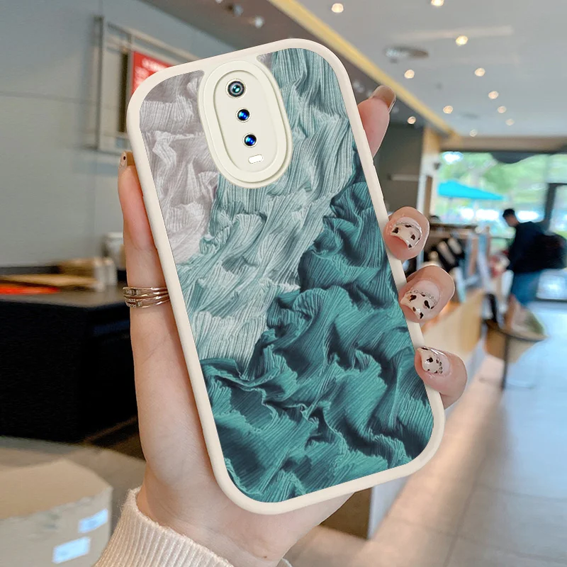 Green Wrinkled Paper Case for Xiaomi Redmi K20 K20 Pro Premium 9T Pro K40 Pro Plus Ultra Xiaomi Mi 11i 2021 11X Pro Poco F3
Green Wrinkled Paper Case for Xiaomi Redmi K20 K20 Pro Premium 9T Pro K40 Pro Plus Ultra Xiaomi Mi 11i 2021 11X Pro Poco F3