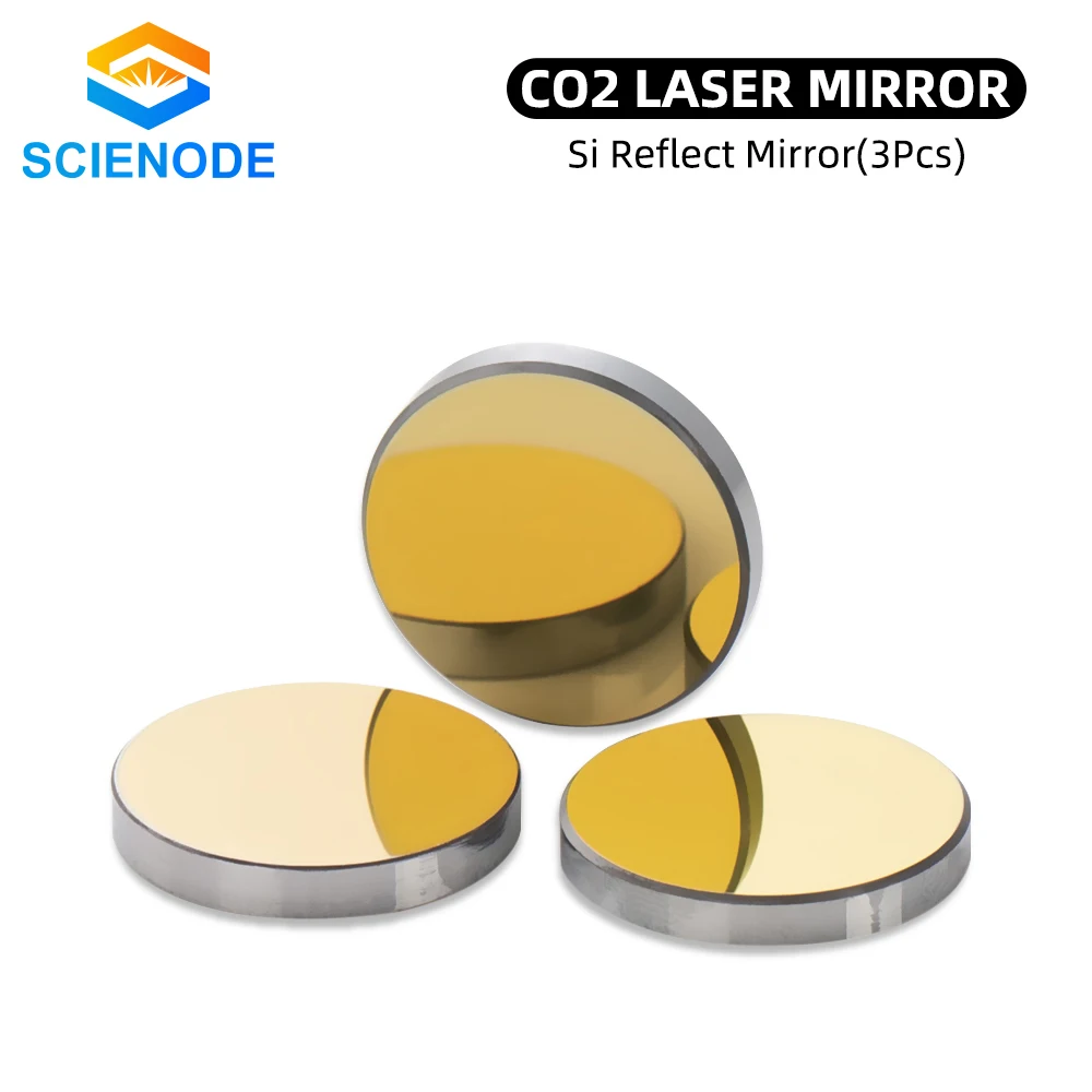 Scienode 3pcs CO2 Laser Si Mirror Dia.19.05 20 25 30 38.1mm Silicon Reflective Mirrors for CO2 Laser Engraving Cutting Machine
Scienode 3pcs CO2 Laser Si Mirror Dia.19.05 20 25 30 38.1mm Silicon Reflective Mirrors for CO2 Laser Engraving Cutting Machine