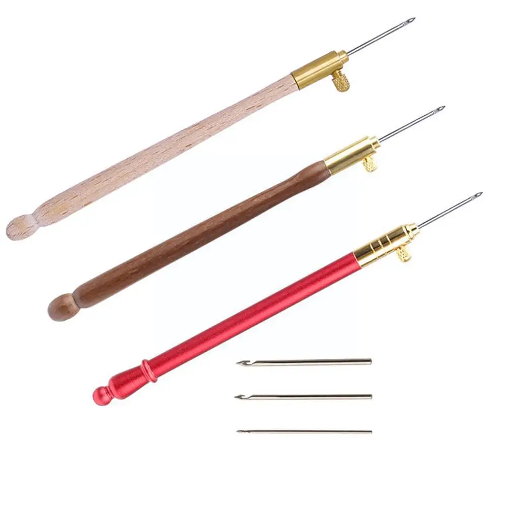 Embroidery Tambour Hook With 3 Needles Metal Pen Embroidery Stitch Craft Kit French Crochet For Diy Sewing Knitting B2j1
Embroidery Tambour Hook With 3 Needles Metal Pen Embroidery Stitch Craft Kit French Crochet For Diy Sewing Knitting B2j1