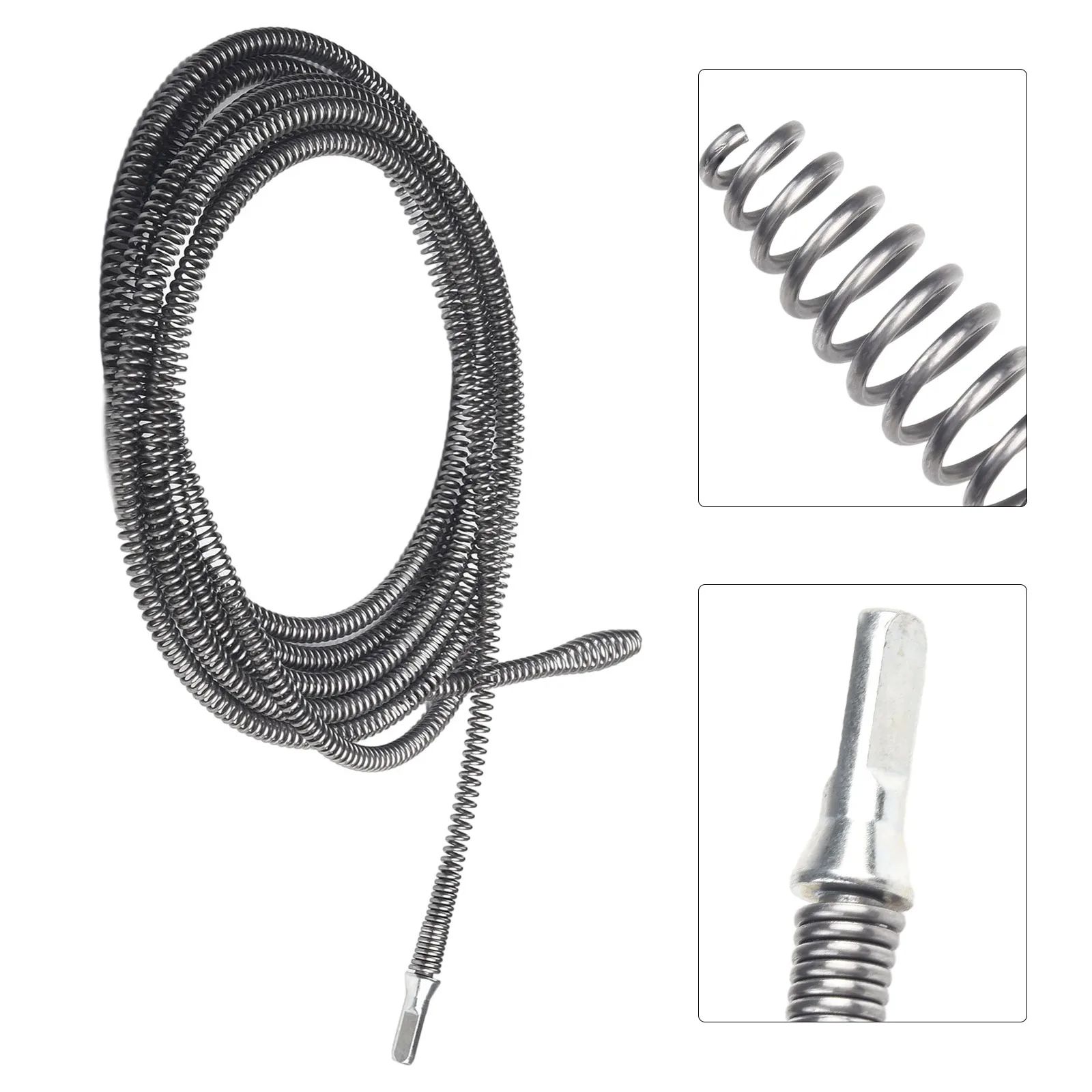 Pipe Dredging Tool Drain Dredging Brush Sink Cleaner Sewer Bathroom Hair Basin Pipeline Clogged Remover Tool 5M
Pipe Dredging Tool Drain Dredging Brush Sink Cleaner Sewer Bathroom Hair Basin Pipeline Clogged Remover Tool 5M