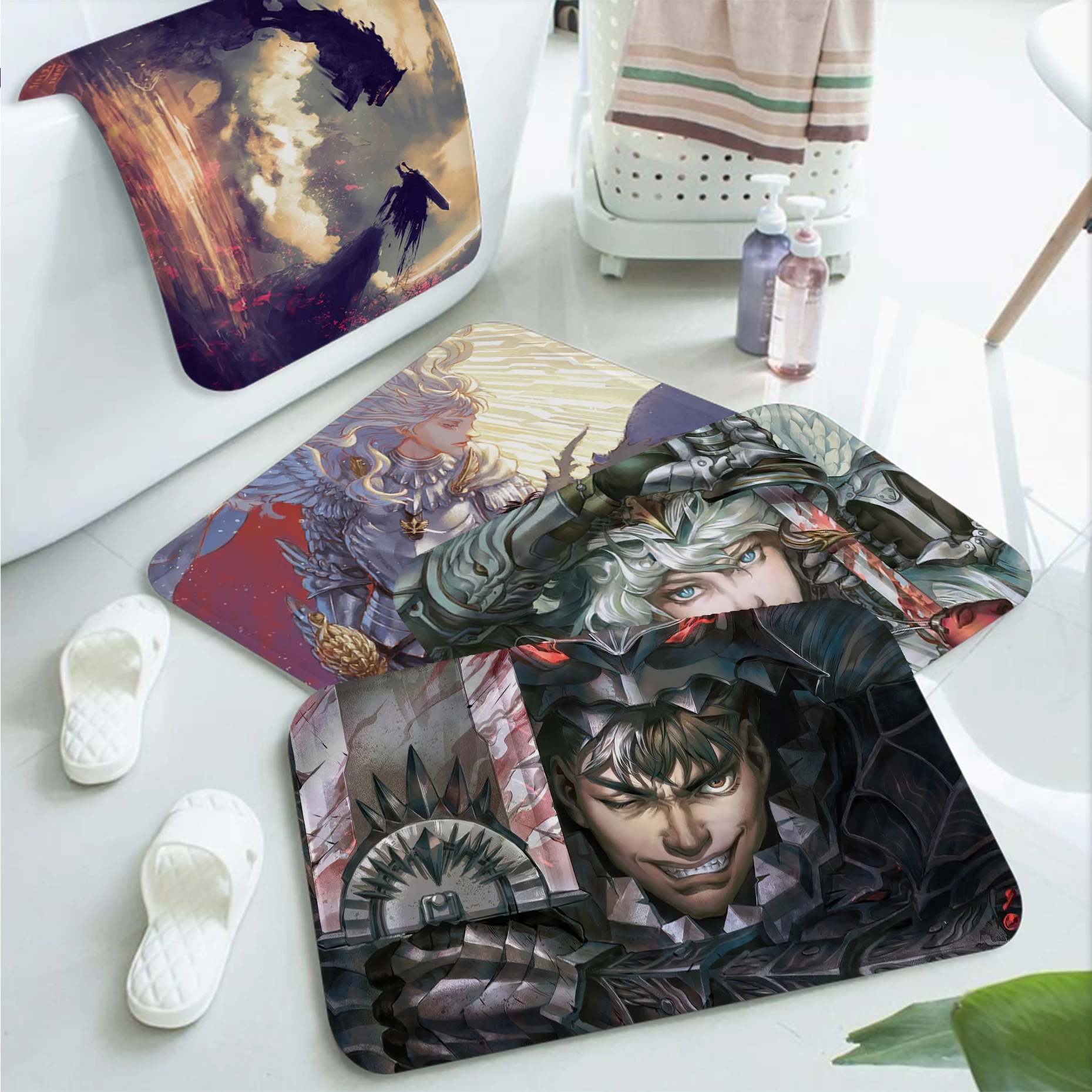 BERSERK Anime Floor Mat Bath Mat Nordic Style Home Doormat Bathroom-Toilet Mats Bedroom Welcome Doormat
BERSERK Anime Floor Mat Bath Mat Nordic Style Home Doormat Bathroom-Toilet Mats Bedroom Welcome Doormat