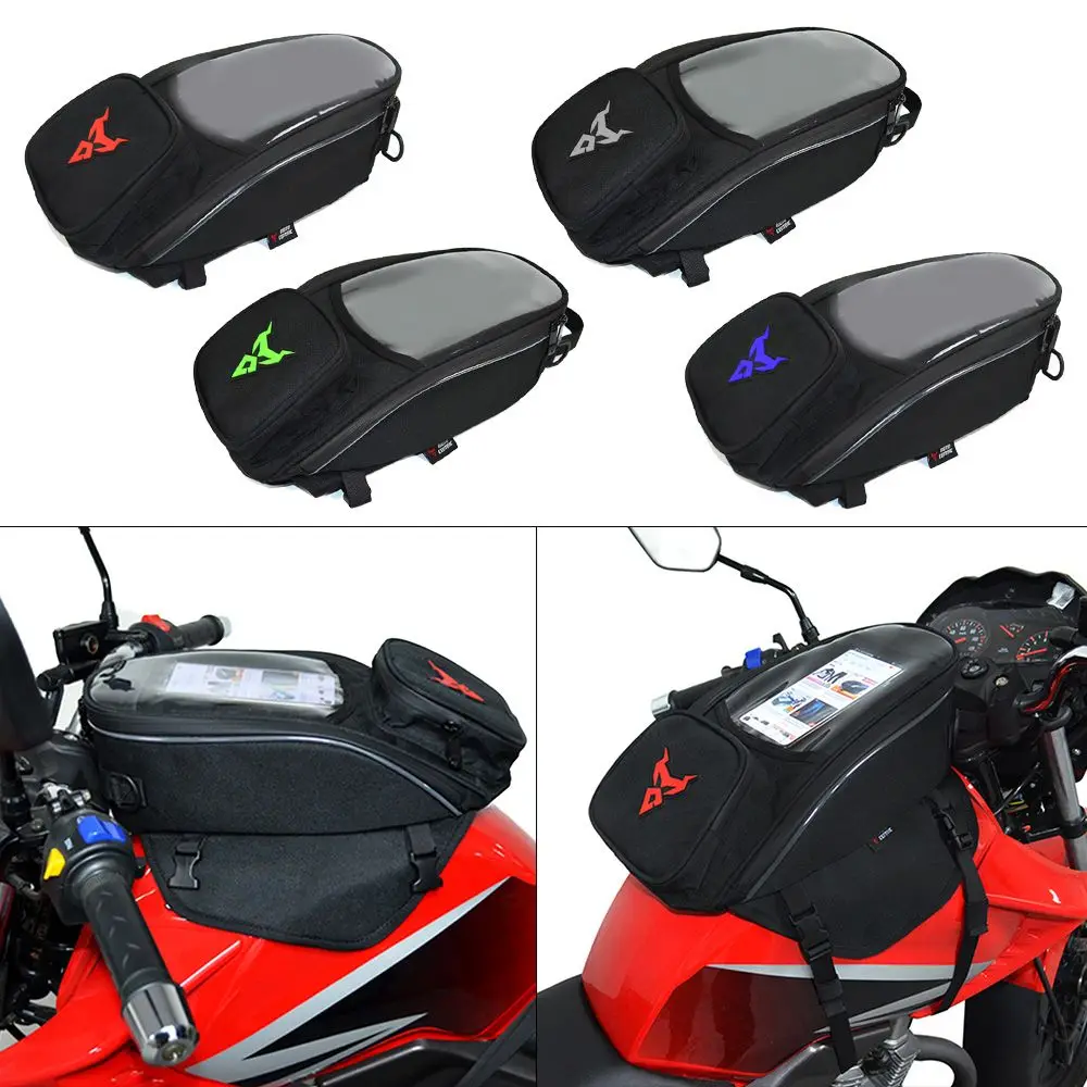 

Holder Touch Screen Magnetic Suitcase Cycling Backpack Motorcycle Fuel Tank Bag Saddle Pouch One Shoulder Diagonal Pack