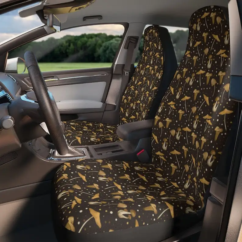 Mushroom Forest Yellow, Goblin core, Cottage Core, Cute Brown Car Seat Covers | Custom
Mushroom Forest Yellow, Goblin core, Cottage Core, Cute Brown Car Seat Covers | Custom