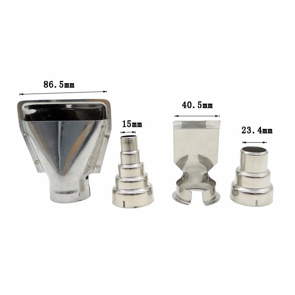 1 Pcs Electric Heat Air Gun Nozzles Stainless Steel Welding Accessories Heat Resistant 4 Type Nozzle For Hot Airgun
1 Pcs Electric Heat Air Gun Nozzles Stainless Steel Welding Accessories Heat Resistant 4 Type Nozzle For Hot Airgun
