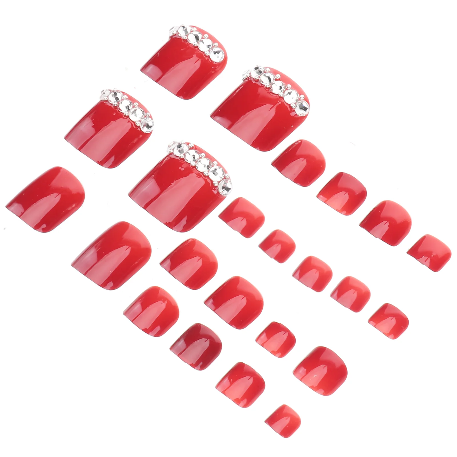 2 Sets Pedicure Nail Stickers Short Fakes Toe Nails Full Cover Fake Nail Acrylic False Feet Nails Fake Toenails Glitter Toe
2 Sets Pedicure Nail Stickers Short Fakes Toe Nails Full Cover Fake Nail Acrylic False Feet Nails Fake Toenails Glitter Toe