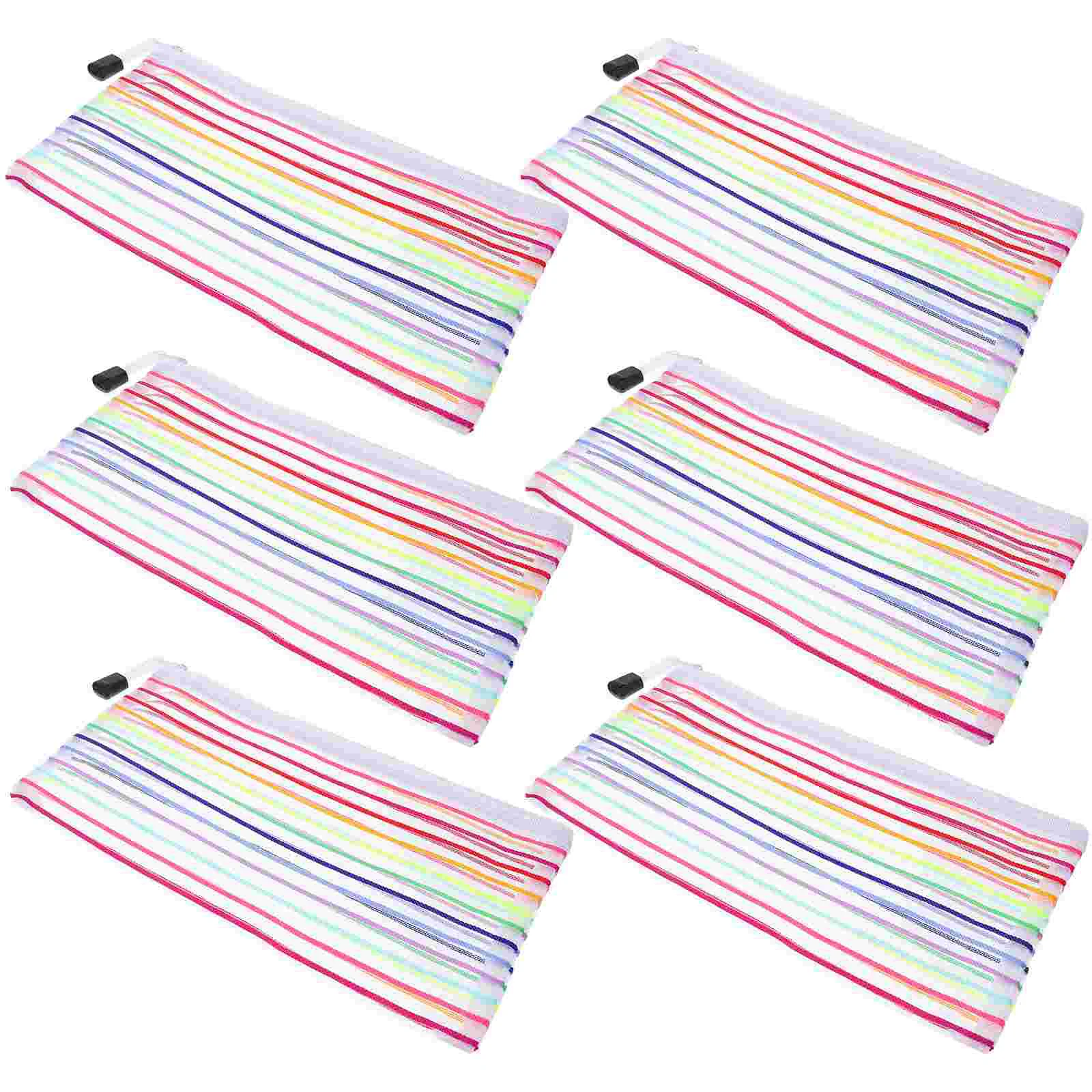 6 Pcs Storage Bag Receipt Organizer Mesh Zipper Design Aluminum Alloy Money Pouch Holder Student Coupon
6 Pcs Storage Bag Receipt Organizer Mesh Zipper Design Aluminum Alloy Money Pouch Holder Student Coupon