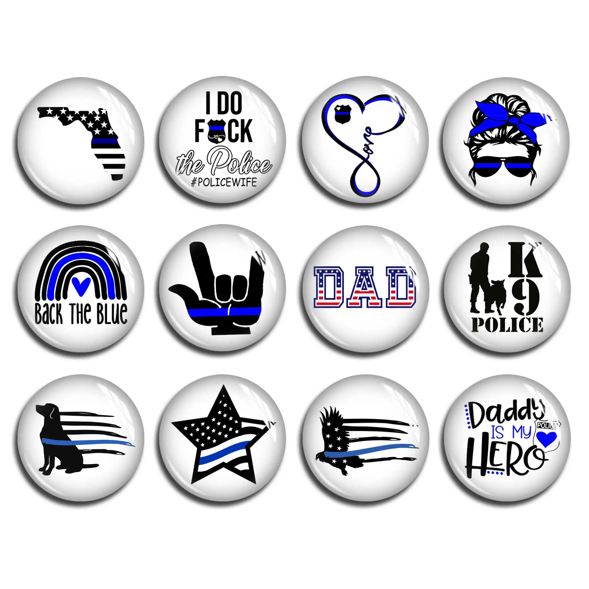 USA Police Cabochon, Back to Blue Image Round/ Oval/ Teardrop Glass Dome , 10mm 12mm 25mm 40mm 10x14mm 13x18mm Glass Bead-fj2201
USA Police Cabochon, Back to Blue Image Round/ Oval/ Teardrop Glass Dome , 10mm 12mm 25mm 40mm 10x14mm 13x18mm Glass Bead-fj2201