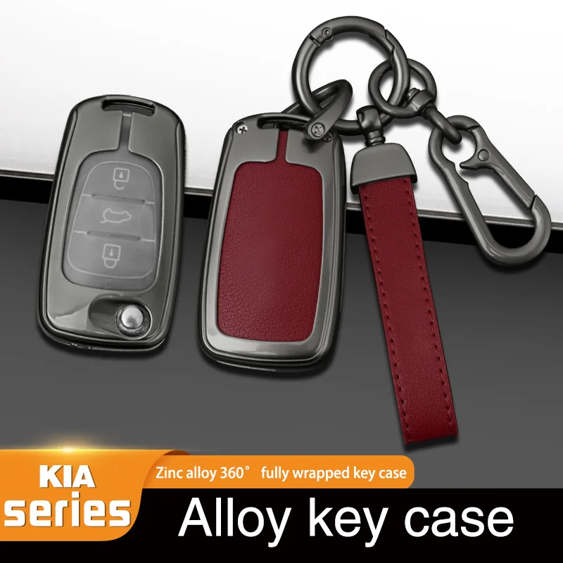 Fashion Metal Leather Car Remote Key Case Cover Shell For KIA Sportage Rio 3 Soul Optima Ceed Pro K5 K2 Pride For Hyundai Accent
Fashion Metal Leather Car Remote Key Case Cover Shell For KIA Sportage Rio 3 Soul Optima Ceed Pro K5 K2 Pride For Hyundai Accent