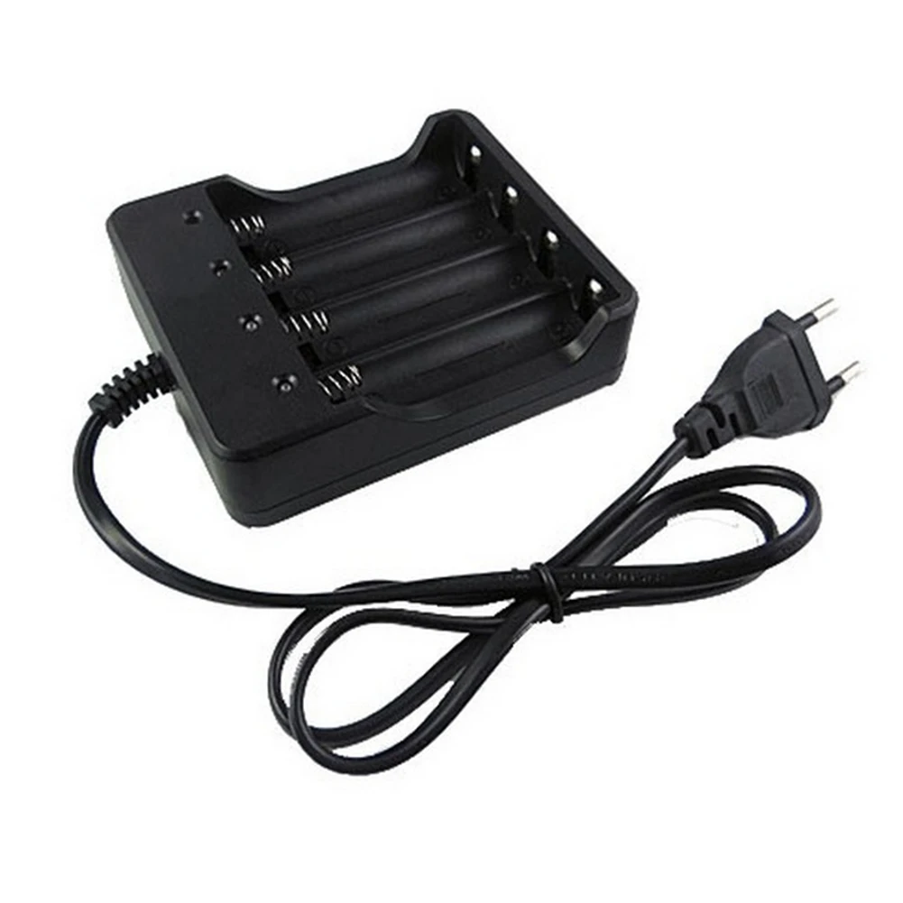 18650 Lithium Battery Charger 3.7v4.2v With Wire, Four Charging Seats, American Standard 3.7v Li-ion Battery
18650 Lithium Battery Charger 3.7v4.2v With Wire, Four Charging Seats, American Standard 3.7v Li-ion Battery