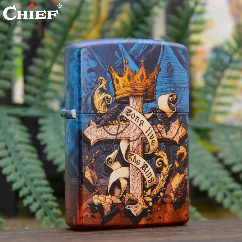 chief kerosene windproof lighter color printing supreme designer new fashion gift smoking accessories
chief kerosene windproof lighter color printing supreme designer new fashion gift smoking accessories
