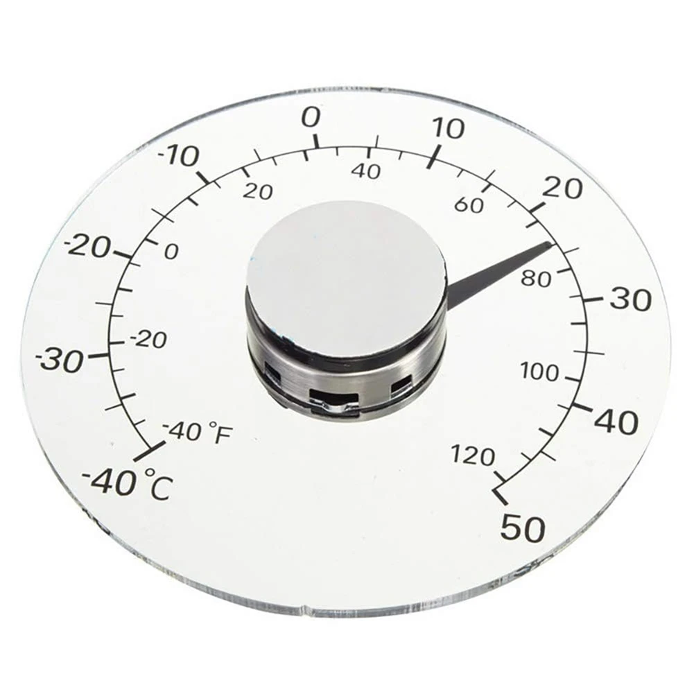 Thermometer Temperature Transparent Clear Outdoor Window Thermometer Clock Weather Tool
Thermometer Temperature Transparent Clear Outdoor Window Thermometer Clock Weather Tool