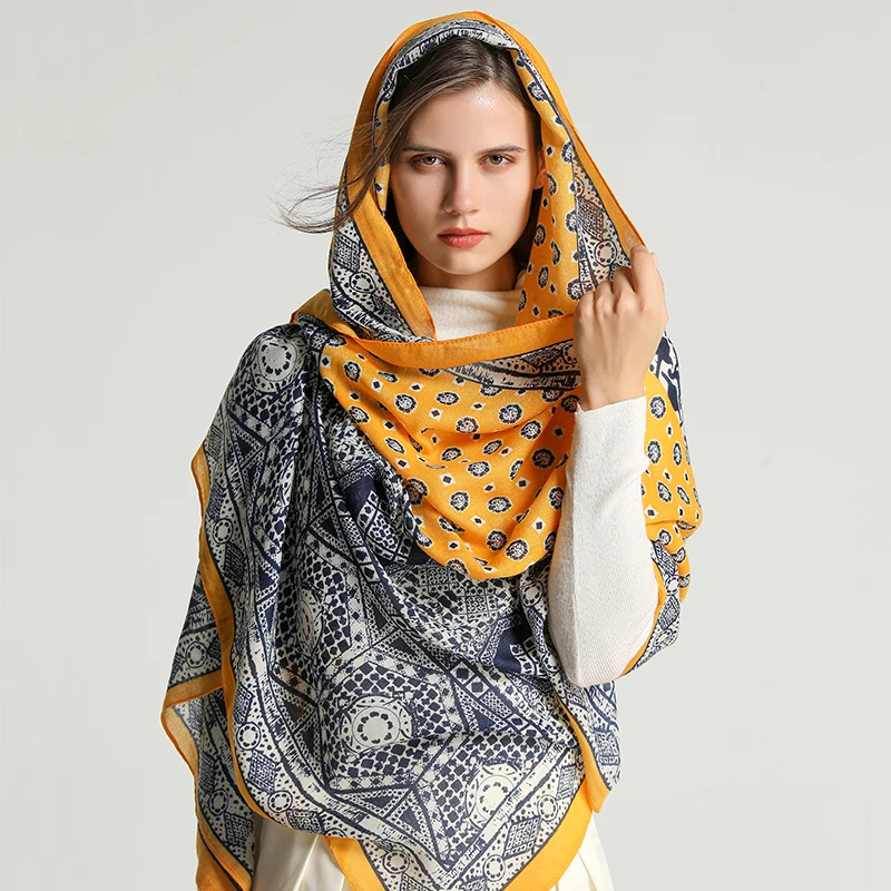 Elegant Winter Cotton Scarf For Women Shawls and Scarves Hijab Head Wraps Luxury Headscarf Pashmina Foulard Neckerchief Female
Elegant Winter Cotton Scarf For Women Shawls and Scarves Hijab Head Wraps Luxury Headscarf Pashmina Foulard Neckerchief Female