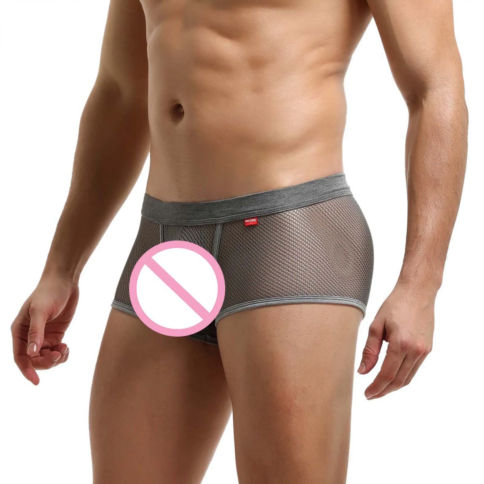 Men Mesh Boxers Transparent See Through Underwear Gay Panties Solid Trunks Mens Low Rise Underpants Summer Quick-drying Shorts
Men Mesh Boxers Transparent See Through Underwear Gay Panties Solid Trunks Mens Low Rise Underpants Summer Quick-drying Shorts