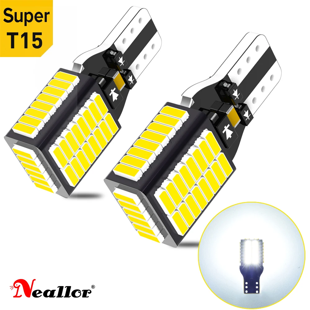 Комплект автомобильных сигнальных ламп T15 W16W, светодиодная лампа 3014SMD светильник s, Canbus, без ошибок, высокая мощность, белый цвет, 12 В, задний с...
Комплект автомобильных сигнальных ламп T15 W16W, светодиодная лампа 3014SMD светильник s, Canbus, без ошибок, высокая мощность, белый цвет, 12 В, задний с...