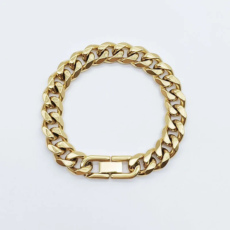21cm Hip Hop Domineering Stainless Steel Retro Men's Double Woven Cuban Bracelet Fashion Trend Student Jewelry Buckle Wholesale
21cm Hip Hop Domineering Stainless Steel Retro Men's Double Woven Cuban Bracelet Fashion Trend Student Jewelry Buckle Wholesale