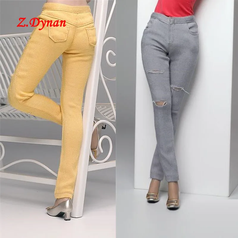 CC025 CCTOYS 1/6 Female pants Casual ripped jeans Slim Skinny Trousers for 12 Inch TBLeague Body Action Figure Accessories
CC025 CCTOYS 1/6 Female pants Casual ripped jeans Slim Skinny Trousers for 12 Inch TBLeague Body Action Figure Accessories