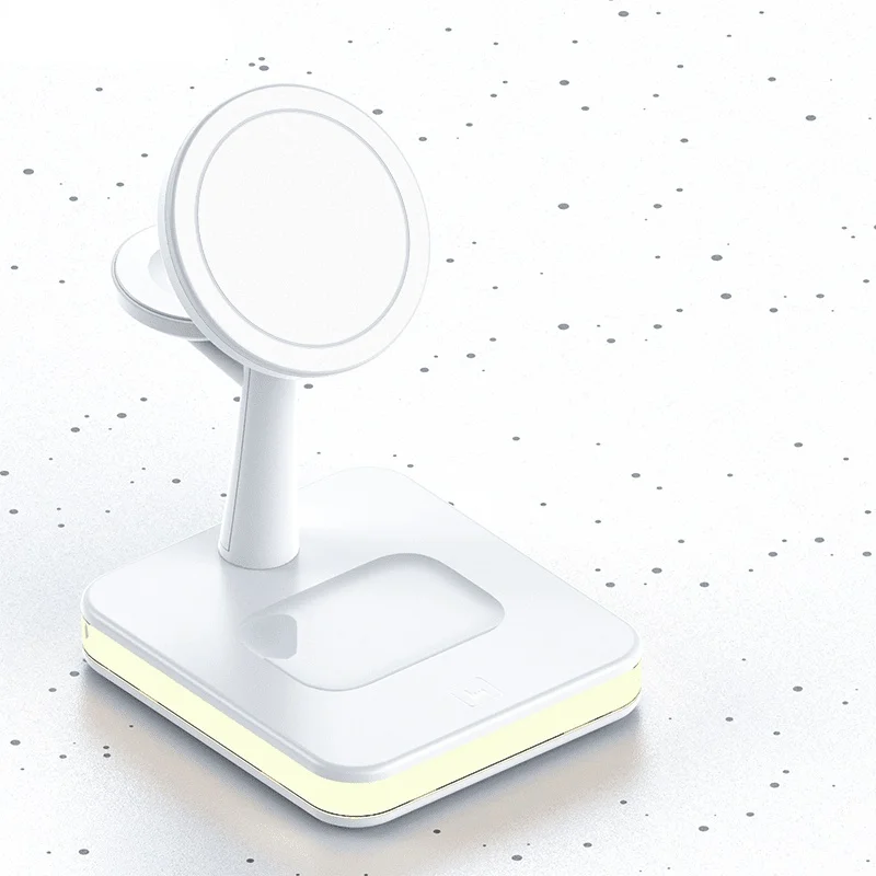 25W Qi Fast Wireless Charger For IPhone 13 12 Pro Max Mini Apple Watch 3 In 1 With Light Lamp Charging Dock Station/Airpods Pro
25W Qi Fast Wireless Charger For IPhone 13 12 Pro Max Mini Apple Watch 3 In 1 With Light Lamp Charging Dock Station/Airpods Pro