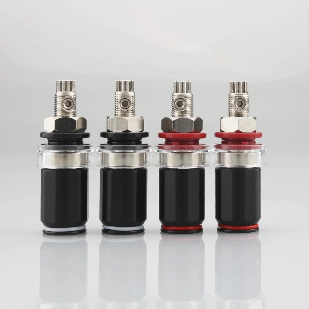4 шт Audiocrast ST650R HIFI усилитель с родиевым покрытием, клемма для колонок, соединительная клемма 45 мм
4 шт Audiocrast ST650R HIFI усилитель с родиевым покрытием, клемма для колонок, соединительная клемма 45 мм