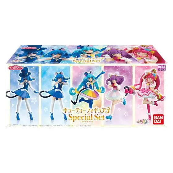 Bandai Star Twinkle Special Set 3 Cure Cosmo Cuty Yuni Space Idol Mao Blue Cat Doll Gifts Toy Model Anime Figures Collect
Bandai Star Twinkle Special Set 3 Cure Cosmo Cuty Yuni Space Idol Mao Blue Cat Doll Gifts Toy Model Anime Figures Collect