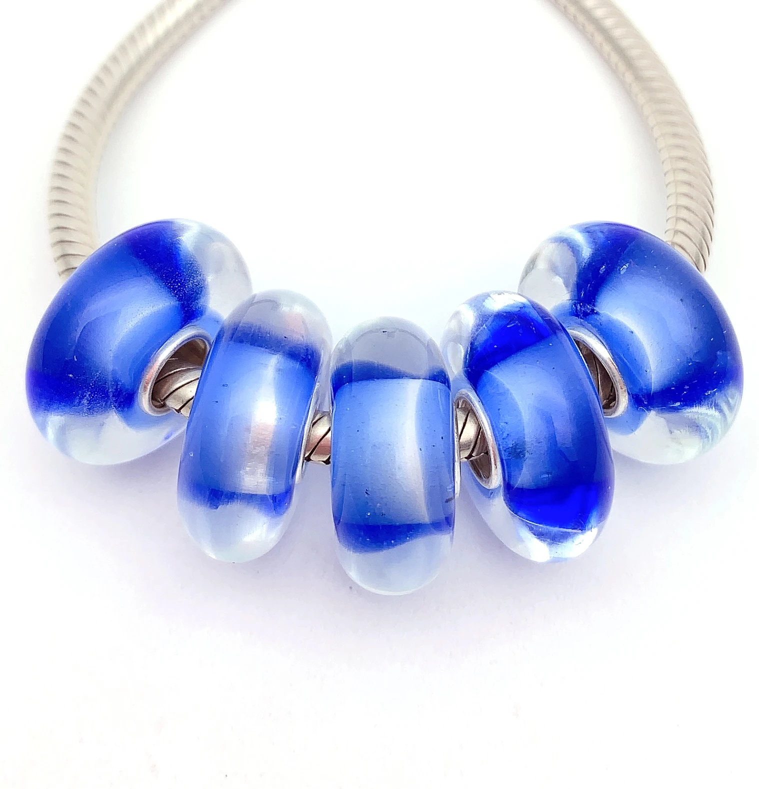 XHYG365 5X 100% Authenticity S925 Sterling Silver Beads Murano GlassBeads Fit European Charms Bracelet Diy Jewelry Lampwork
XHYG365 5X 100% Authenticity S925 Sterling Silver Beads Murano GlassBeads Fit European Charms Bracelet Diy Jewelry Lampwork