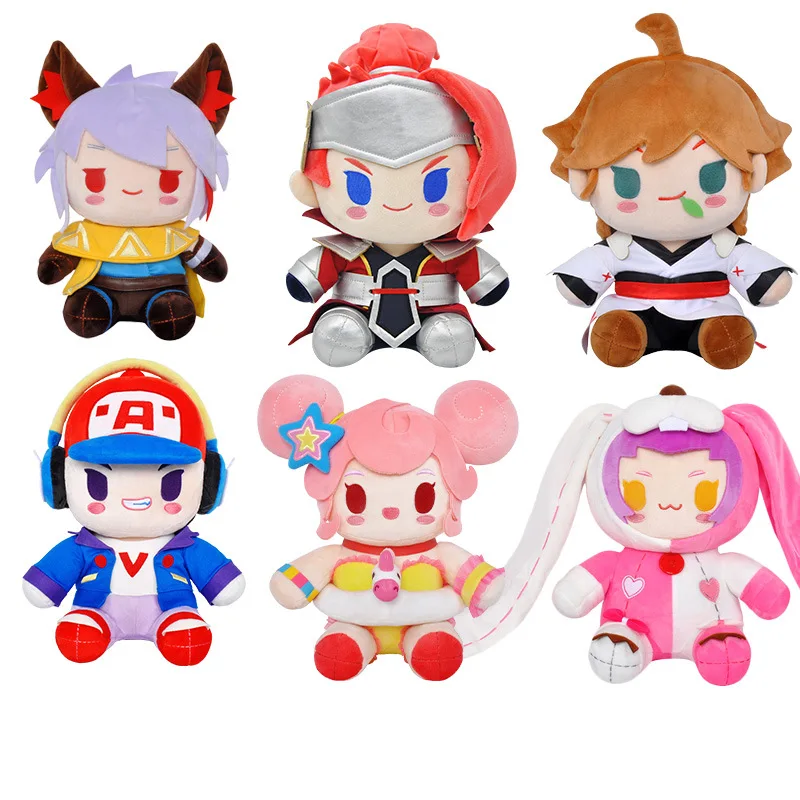 20CM New MOBA Game "Honor of Kings" Animei Plush Game Peripheral Kawaii Luban No.7 Li Bai Xiao Qiao Plush Toys Children's Gifts
20CM New MOBA Game "Honor of Kings" Animei Plush Game Peripheral Kawaii Luban No.7 Li Bai Xiao Qiao Plush Toys Children's Gifts