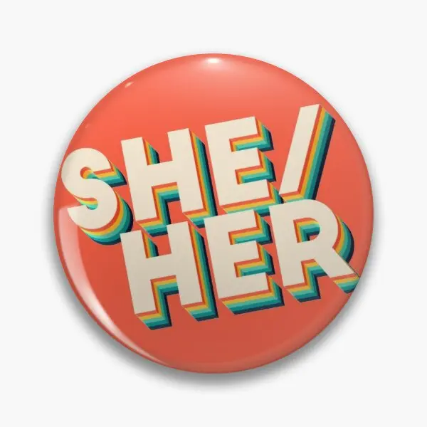 She Her Retro Customizable Soft Button Pin Gift Brooch Collar Decor Badge Funny Clothes Lover Jewelry Cartoon Cute Hat Women
She Her Retro Customizable Soft Button Pin Gift Brooch Collar Decor Badge Funny Clothes Lover Jewelry Cartoon Cute Hat Women