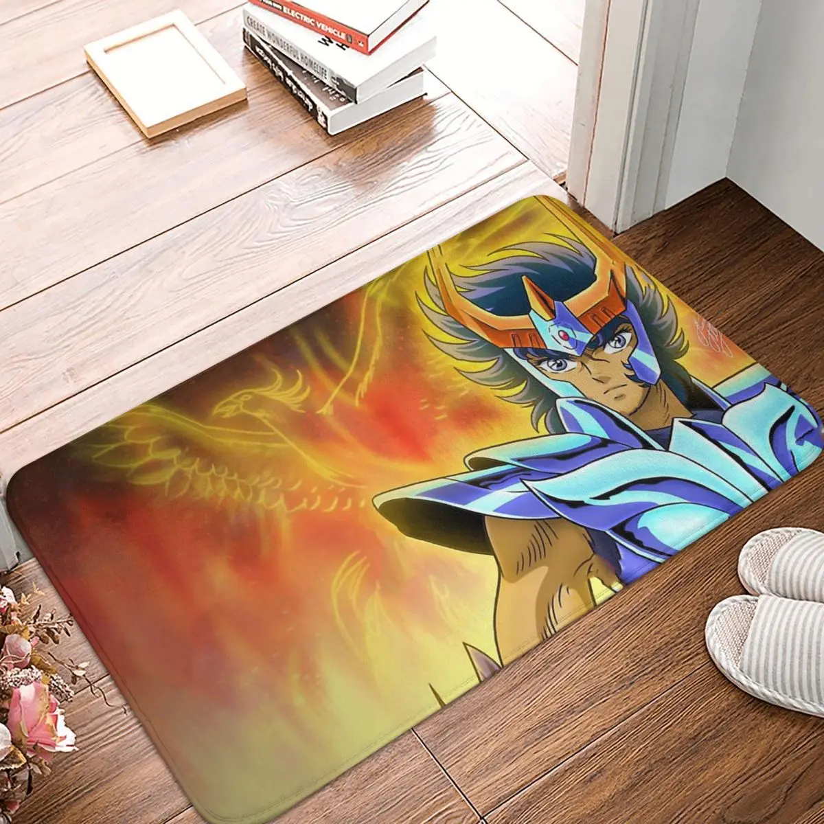 Аниме Приключения Saint Seiya, противоскользящий Придверный коврик, кухонный ковер «Рыцари Зодиака» Ikki, ковер для прихожей с Фениксом, домашний ...
Аниме Приключения Saint Seiya, противоскользящий Придверный коврик, кухонный ковер «Рыцари Зодиака» Ikki, ковер для прихожей с Фениксом, домашний ...