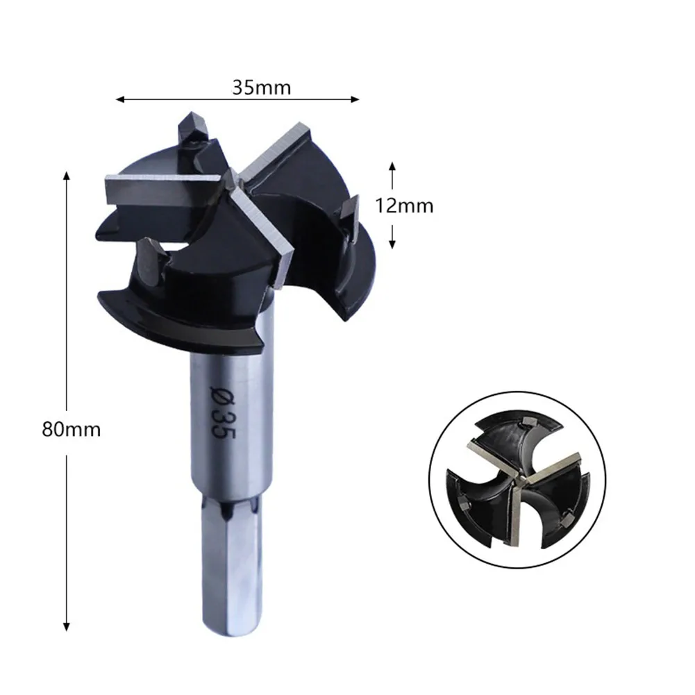 1pcs Woodworking Tools Hole Saw Cutter Hinge Boring Drill Bits Carbide Cutter 35mm 3 Flutes Wood Carbide Tip Power Tools
1pcs Woodworking Tools Hole Saw Cutter Hinge Boring Drill Bits Carbide Cutter 35mm 3 Flutes Wood Carbide Tip Power Tools