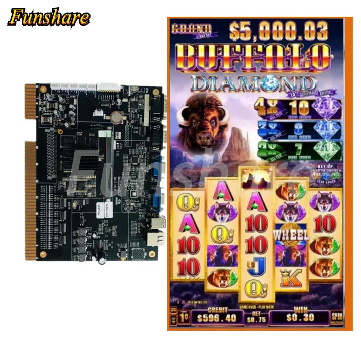 Buffalo Series Diamond 2022 Newest Arcade Casino Jackpot Table Slot Game Gambling Board Machine
Buffalo Series Diamond 2022 Newest Arcade Casino Jackpot Table Slot Game Gambling Board Machine