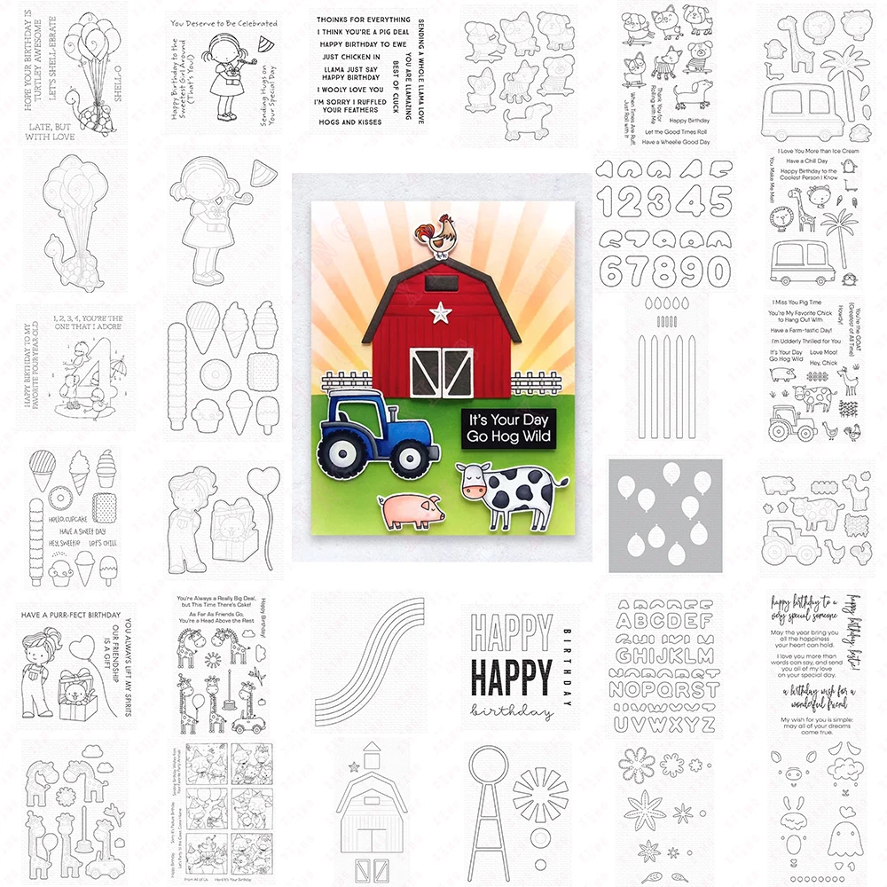 Birthday Stamp Number Treats Giraffes Farm Times Friends Greetings Faces Barn Windmill Wildflowers Alphabet Dies Balloon Stencil
Birthday Stamp Number Treats Giraffes Farm Times Friends Greetings Faces Barn Windmill Wildflowers Alphabet Dies Balloon Stencil