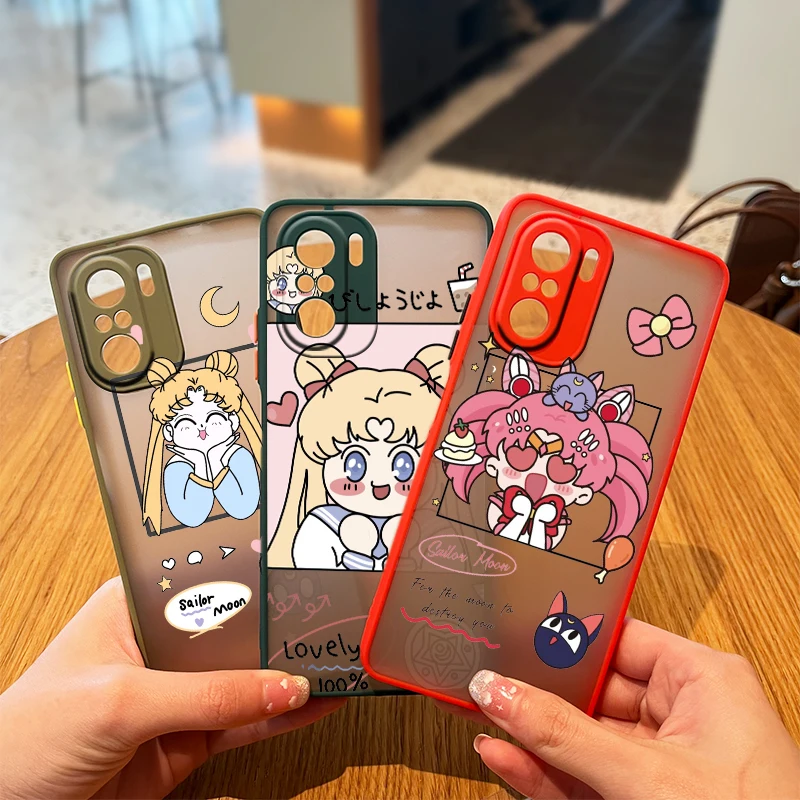 Sailor Moon Cartoon For Xiaomi Redmi K40 K30 Pro K20 10X 10 9C 9A 9T 9 8A 8 7A 7 6 5 Plus 4X Frosted Translucent Phone Case
Sailor Moon Cartoon For Xiaomi Redmi K40 K30 Pro K20 10X 10 9C 9A 9T 9 8A 8 7A 7 6 5 Plus 4X Frosted Translucent Phone Case