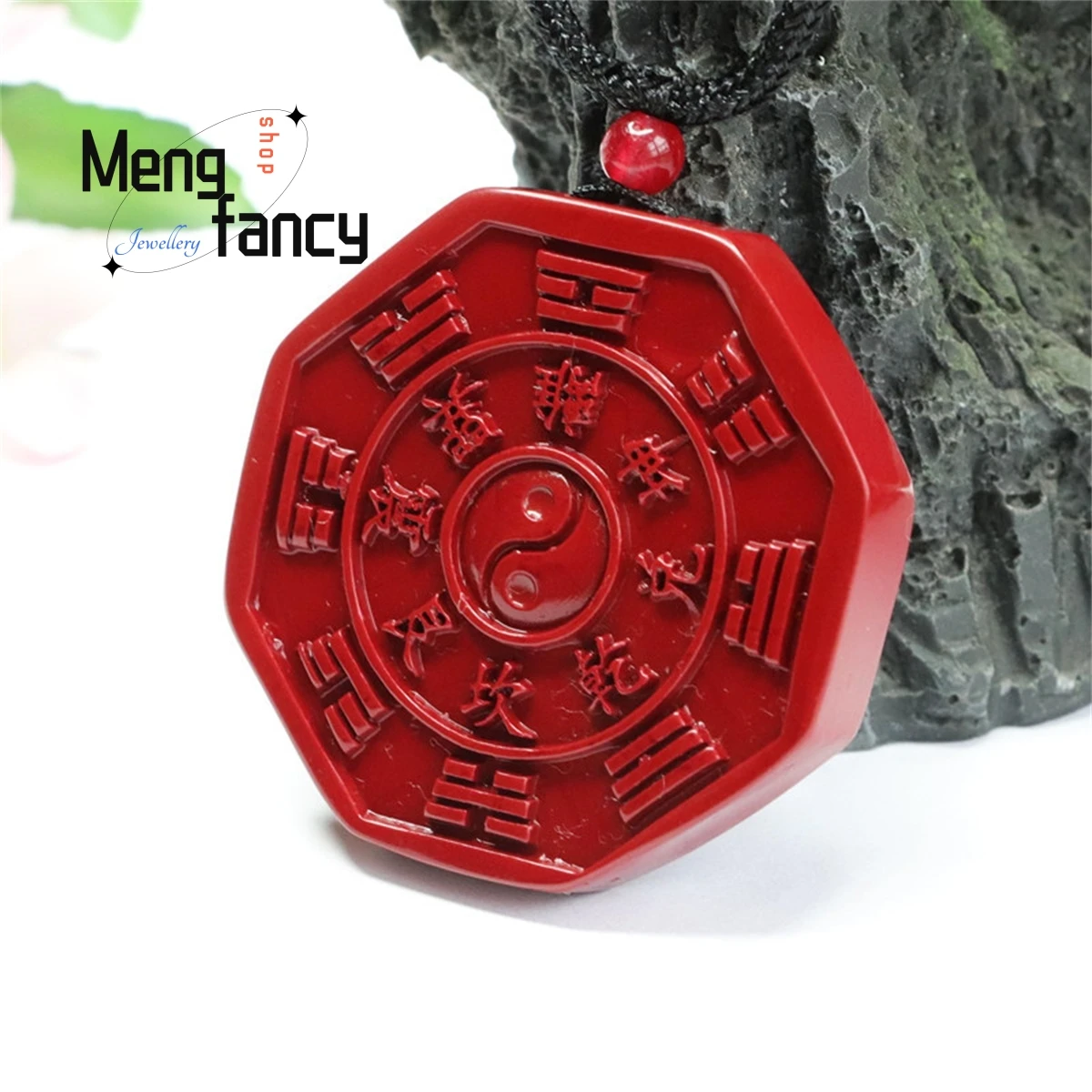 Natural Authentic Vermilion Sand Purple Gold Double-sided Qiankun Bagua Pendant Simple Personalized Retro Style Fashion Jewelry
Natural Authentic Vermilion Sand Purple Gold Double-sided Qiankun Bagua Pendant Simple Personalized Retro Style Fashion Jewelry