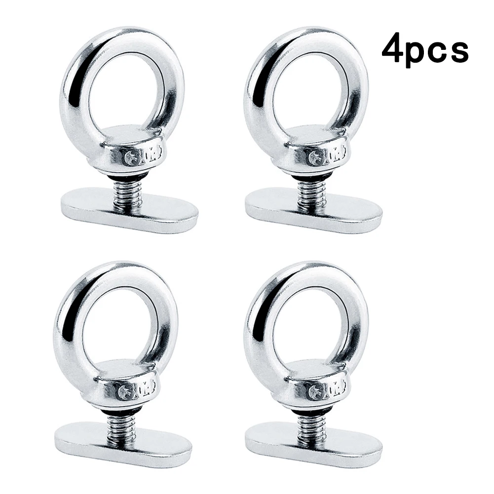 4 Set Boat Kayak Rail Mount Tie Down Eyelet Accessories 304 Stainless Steel Slide Rail Rail Lifting Ring Screw Nut Hardware
4 Set Boat Kayak Rail Mount Tie Down Eyelet Accessories 304 Stainless Steel Slide Rail Rail Lifting Ring Screw Nut Hardware