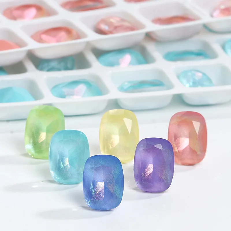 21PCS Glitter Rectangle Rhinestone K9 Glass Stone Gems Crystal Nail Decorations Crafts For Clothes DIY
21PCS Glitter Rectangle Rhinestone K9 Glass Stone Gems Crystal Nail Decorations Crafts For Clothes DIY