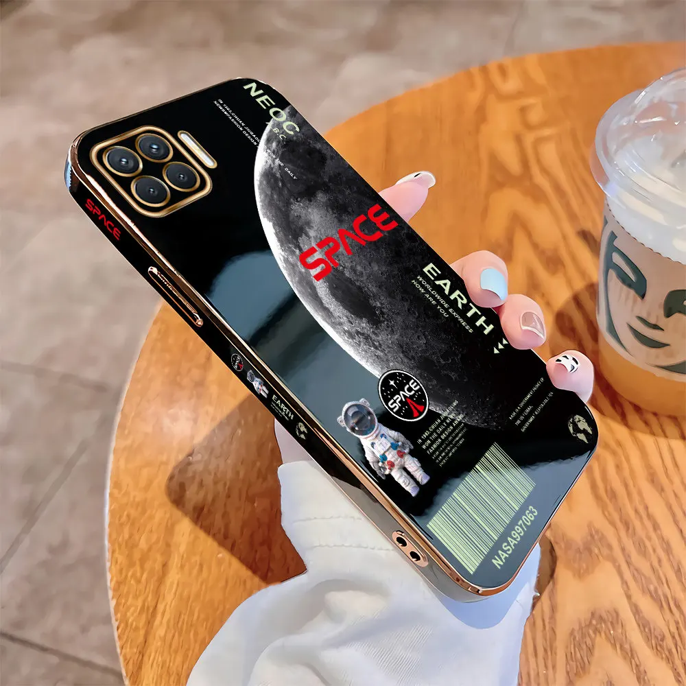 For OPPO A93 A73 A53 A33 A31 2020 Reno 4F Luxury Original Square Case Grey Planet Plating Soft TPU Cover Shockproof Cases
For OPPO A93 A73 A53 A33 A31 2020 Reno 4F Luxury Original Square Case Grey Planet Plating Soft TPU Cover Shockproof Cases