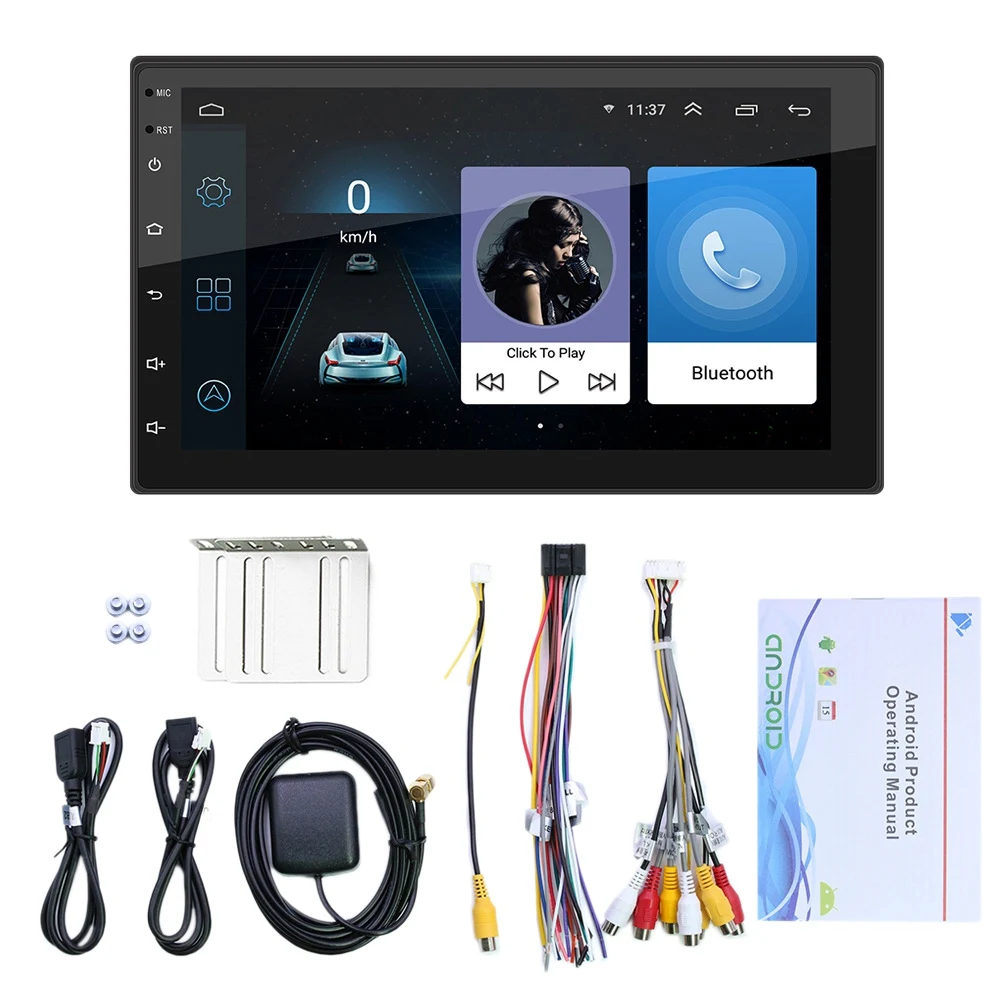 7 Inch Android 10.1 Car Radio Multimedia Video Player Wifi Gps Auto Stereo Double 2 Din Car Stereo USB Fm Radio
7 Inch Android 10.1 Car Radio Multimedia Video Player Wifi Gps Auto Stereo Double 2 Din Car Stereo USB Fm Radio