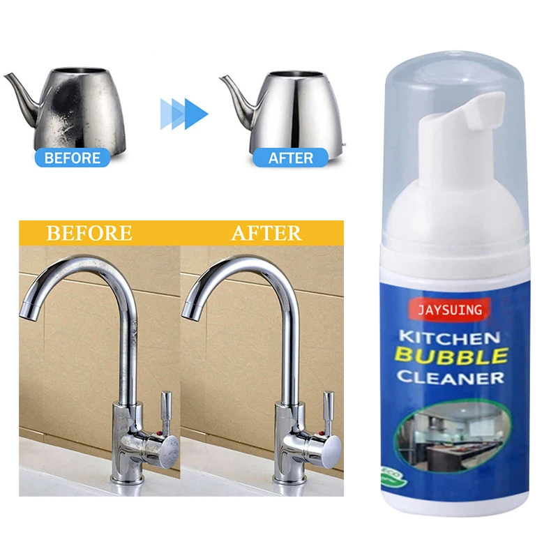 30ML Multi-Purpose Cleaning Bubble Spray Foam Kitchen Grease Cleaner Rust Remover Household Descaling Detergent Bubble Cleaner
30ML Multi-Purpose Cleaning Bubble Spray Foam Kitchen Grease Cleaner Rust Remover Household Descaling Detergent Bubble Cleaner