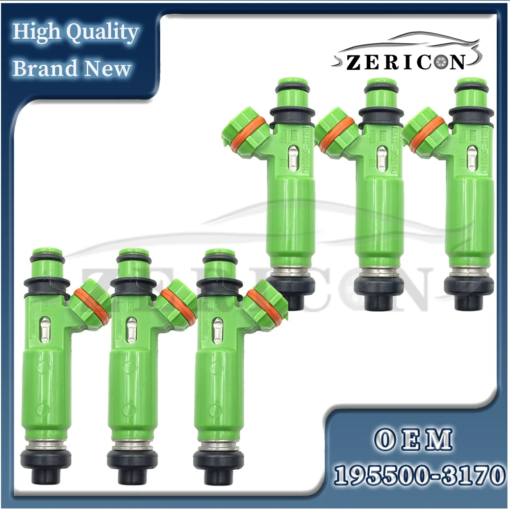 6pcs New 195500-3170 MD332733 Engnie Fuel Injectors Nozzle 1955003170 for Mitsubishi Montero Sport 3.0L 6G72
6pcs New 195500-3170 MD332733 Engnie Fuel Injectors Nozzle 1955003170 for Mitsubishi Montero Sport 3.0L 6G72