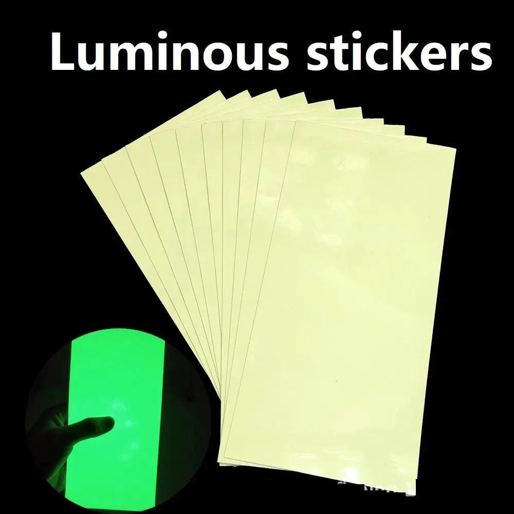 1PC Fishing Lure Luminous Stickers 20X10cm Waterproof DIY Material Adhesive Metal Hard Baits Sticker Accessories
1PC Fishing Lure Luminous Stickers 20X10cm Waterproof DIY Material Adhesive Metal Hard Baits Sticker Accessories