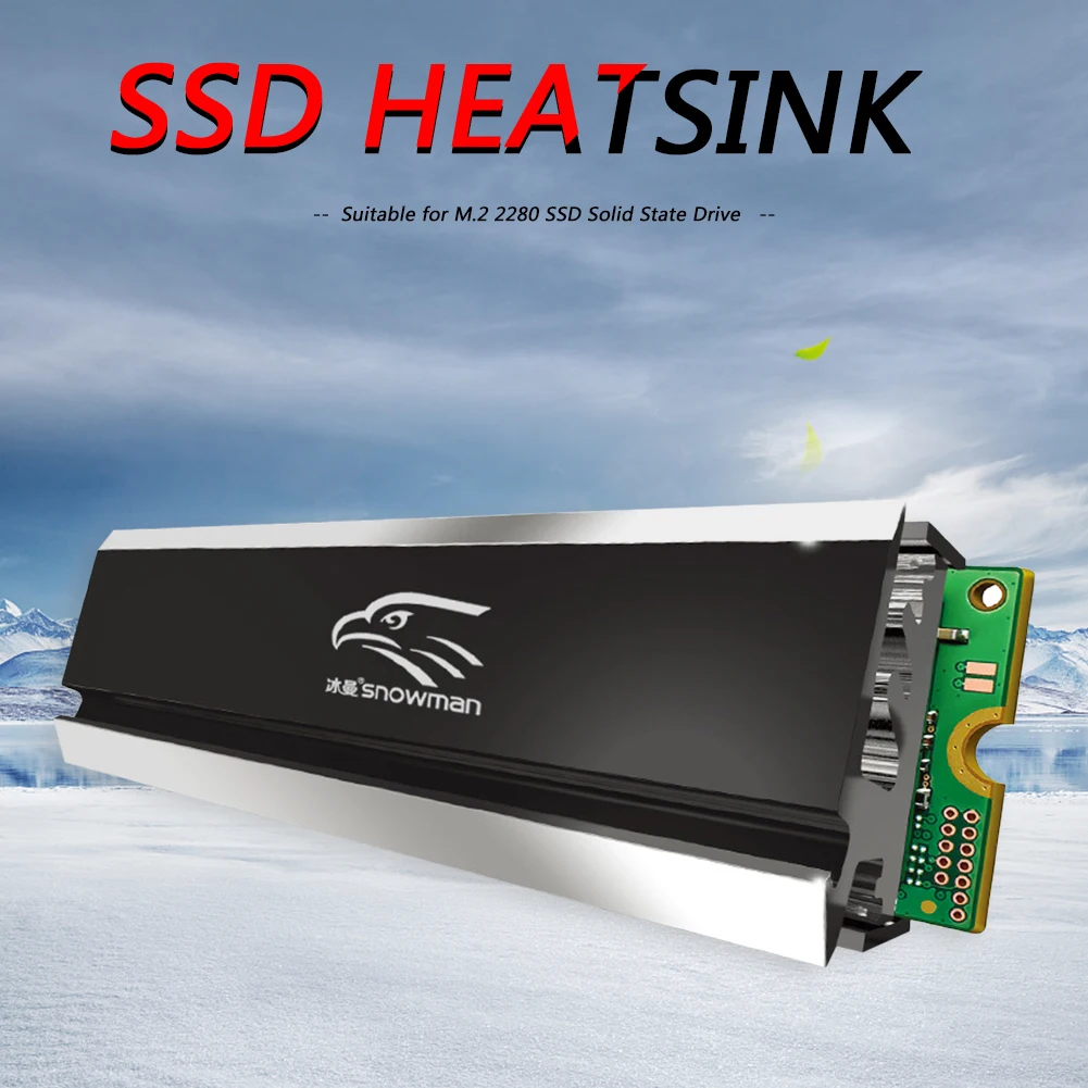 Ультратонкий радиатор M.2 SSD M2 2280, твердотельный жесткий диск, алюминиевый радиатор, охладитель для SSD 2280 дюйма
Ультратонкий радиатор M.2 SSD M2 2280, твердотельный жесткий диск, алюминиевый радиатор, охладитель для SSD 2280 дюйма