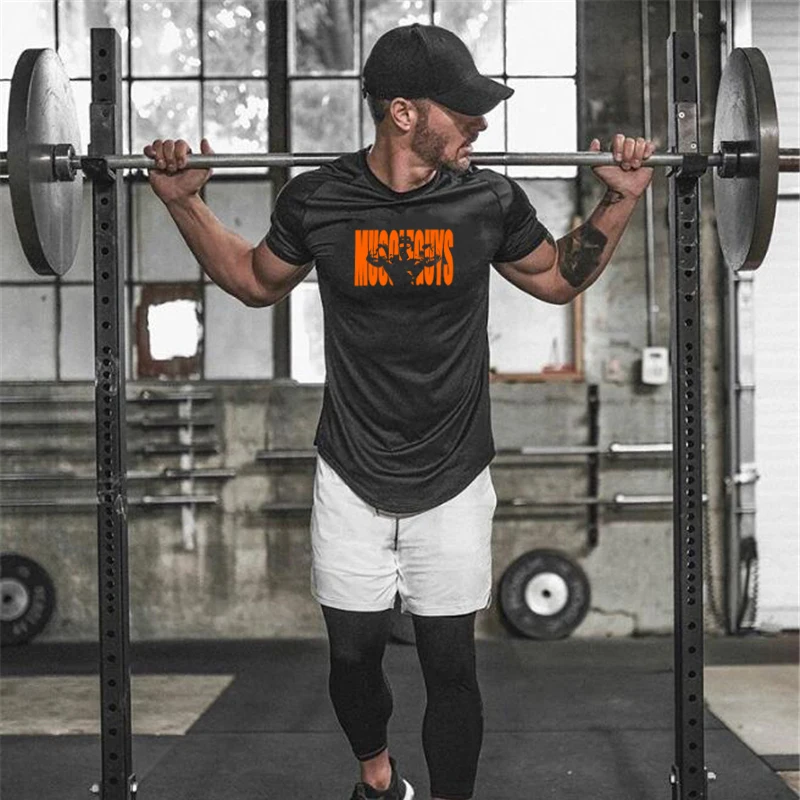 Men’s Show Body Fitness Short-sleeved Summer Bodybuilding MESH T-shirt Gym Training Breathable and Comfortable Sports Men Tops
Men’s Show Body Fitness Short-sleeved Summer Bodybuilding MESH T-shirt Gym Training Breathable and Comfortable Sports Men Tops