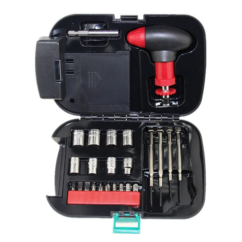 Flashlight Tool Set With Light Toolbox Tool Light 24Pcs Hardware Tool Flashlight Set
Flashlight Tool Set With Light Toolbox Tool Light 24Pcs Hardware Tool Flashlight Set