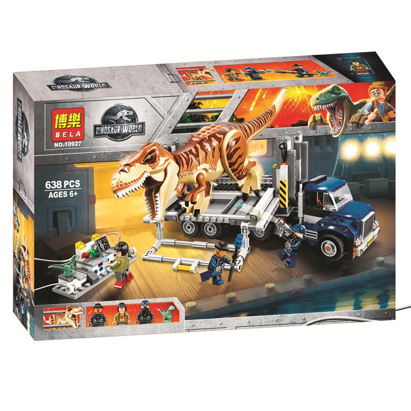 Jurassic World Dinosaur 10927 10924 10920 Building Blocks Diy Tyrannosaurus Bricks Vehicle Toys For Children Christmas Gifts
Jurassic World Dinosaur 10927 10924 10920 Building Blocks Diy Tyrannosaurus Bricks Vehicle Toys For Children Christmas Gifts