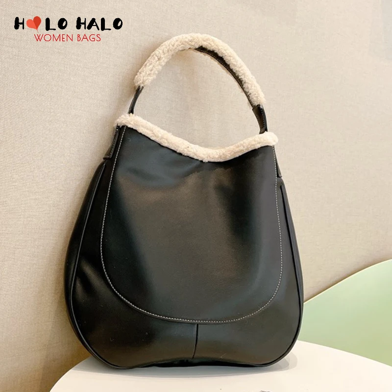 Fashion Plush Edging Totes Bag for Women Casual Shoulder Bag Vintage Female Pu Leather Purses and Handbags High Capacity Clutch
Fashion Plush Edging Totes Bag for Women Casual Shoulder Bag Vintage Female Pu Leather Purses and Handbags High Capacity Clutch