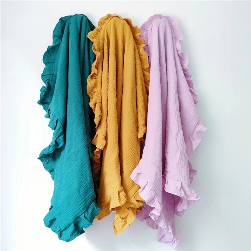Baby Receiving Blanket Newborn Soft Cotton Swaddle Wrap Bath Towel Infant Stroller Cover Bedding
Baby Receiving Blanket Newborn Soft Cotton Swaddle Wrap Bath Towel Infant Stroller Cover Bedding