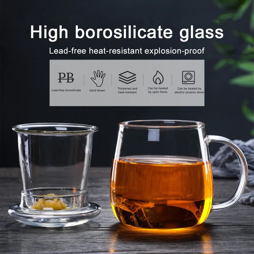 Household Glass Teacup for Office Heat Resistant High Temperature Explosion Proof Tea Infuser Milk Beer Drink Coffee Mug Tea Cup
Household Glass Teacup for Office Heat Resistant High Temperature Explosion Proof Tea Infuser Milk Beer Drink Coffee Mug Tea Cup