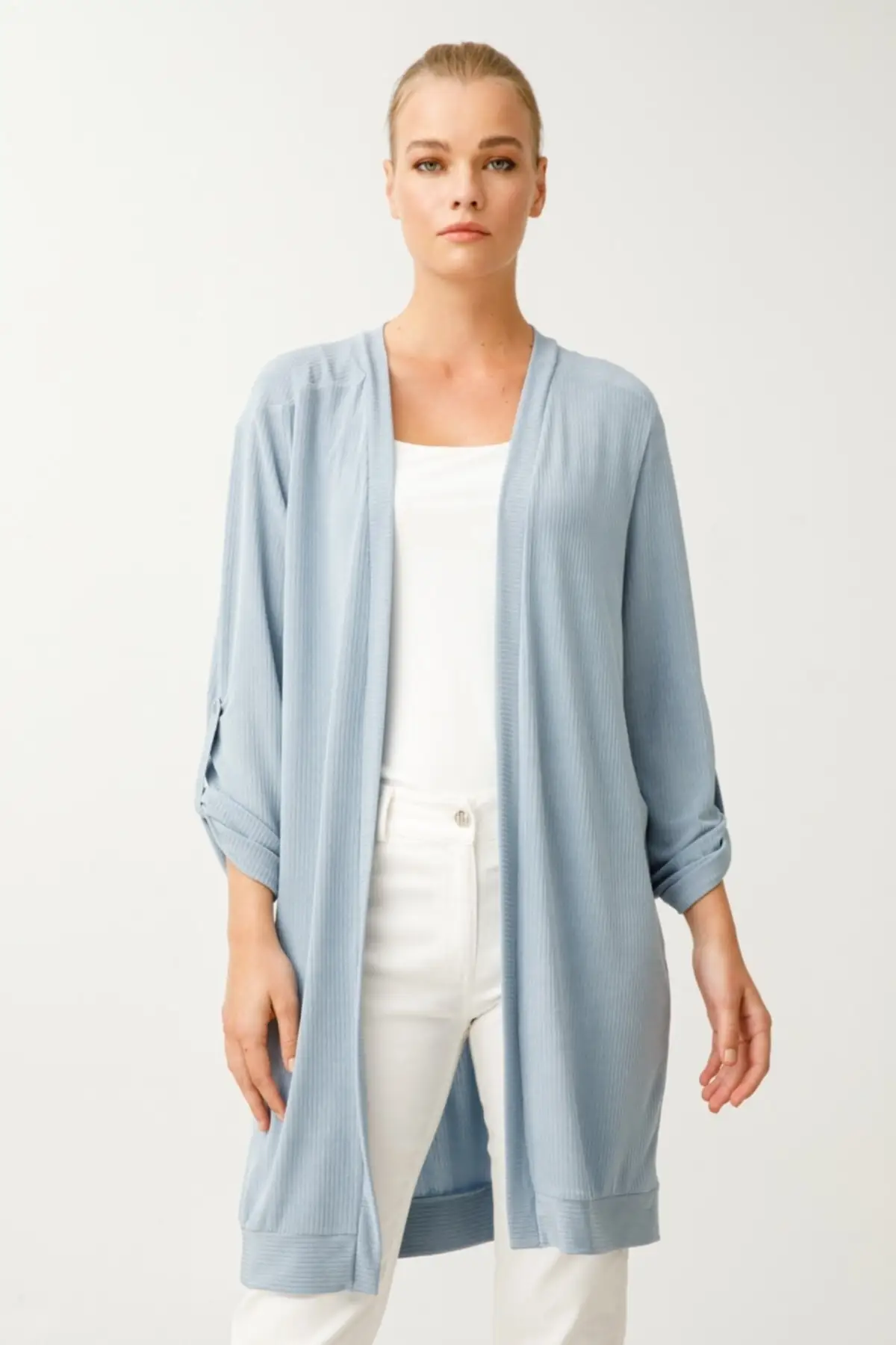 Women's Cardigan 61904 Teks Shawl Collar Hem Tape Long Casual Knitted Quality Fashion Cardigan Sweaters Loose Sweater Jumper
Women's Cardigan 61904 Teks Shawl Collar Hem Tape Long Casual Knitted Quality Fashion Cardigan Sweaters Loose Sweater Jumper