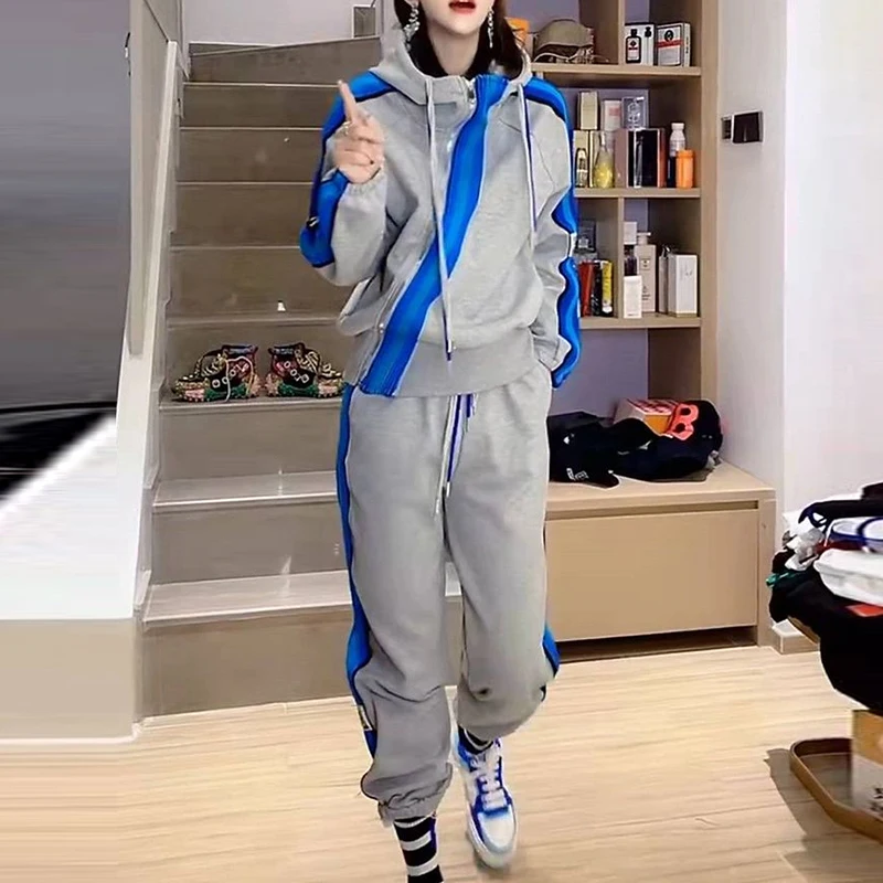 New Hoodies Suit Winter Spring Solid Casual Tracksuit Women Fleece 2 Pieces Set Sports Sweatshirts Pullover Sweatpants Wholesale
New Hoodies Suit Winter Spring Solid Casual Tracksuit Women Fleece 2 Pieces Set Sports Sweatshirts Pullover Sweatpants Wholesale